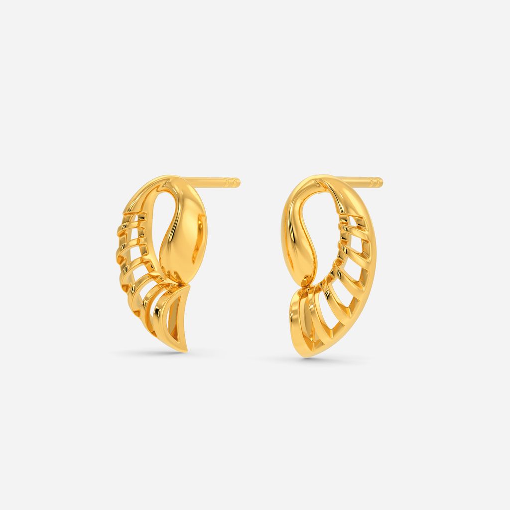 Volume Fusion Gold Earrings