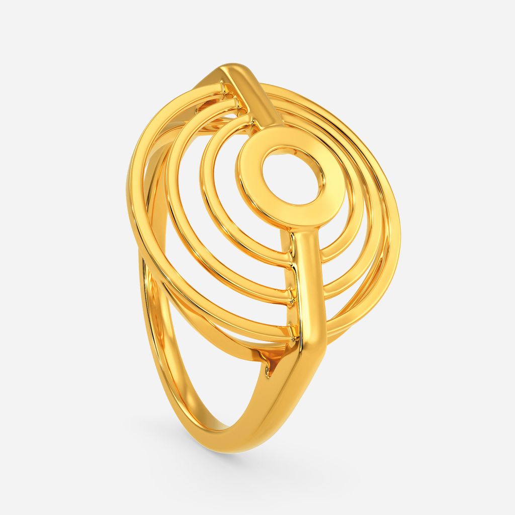 Crino Layers Gold Rings image