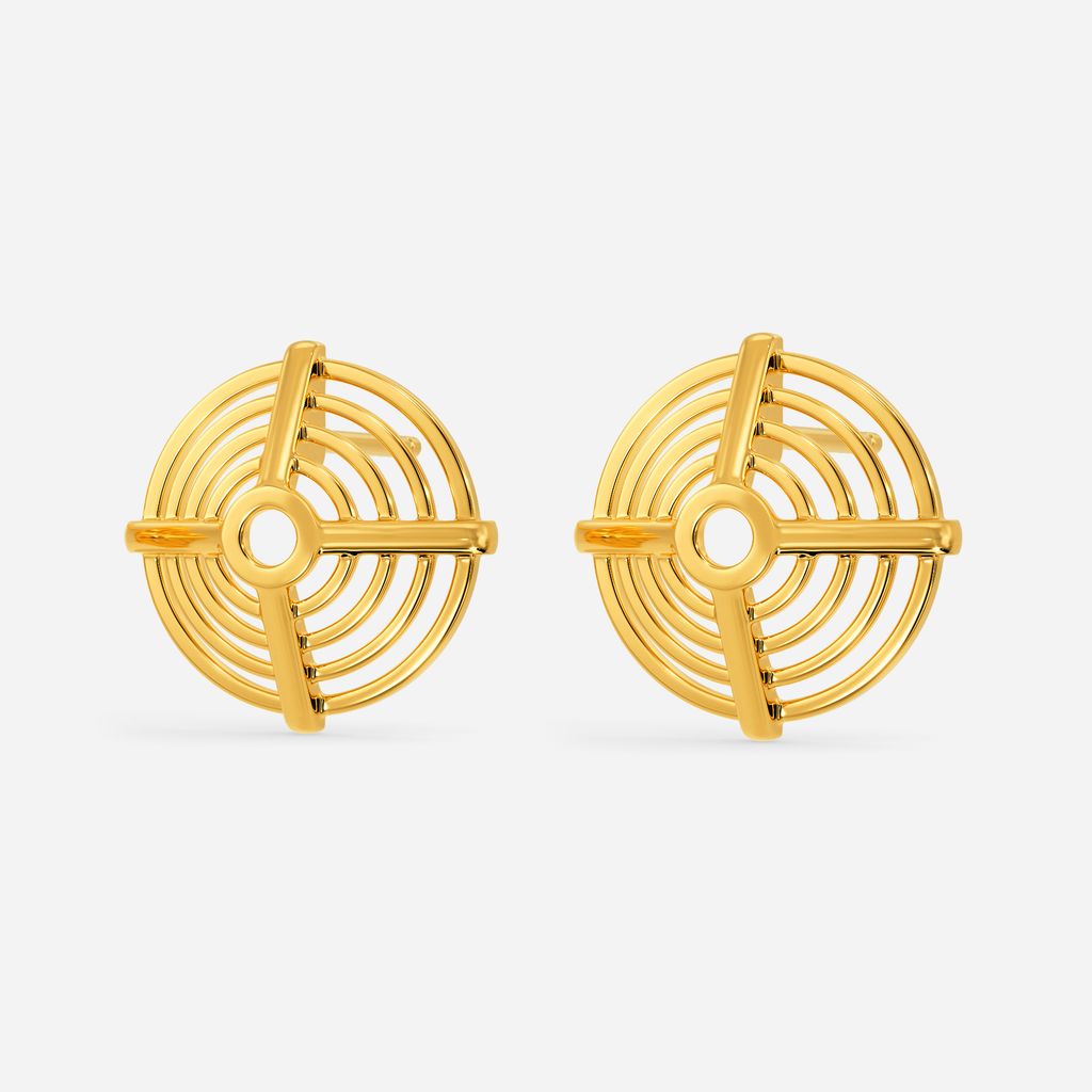 Crino Layers Gold Earrings