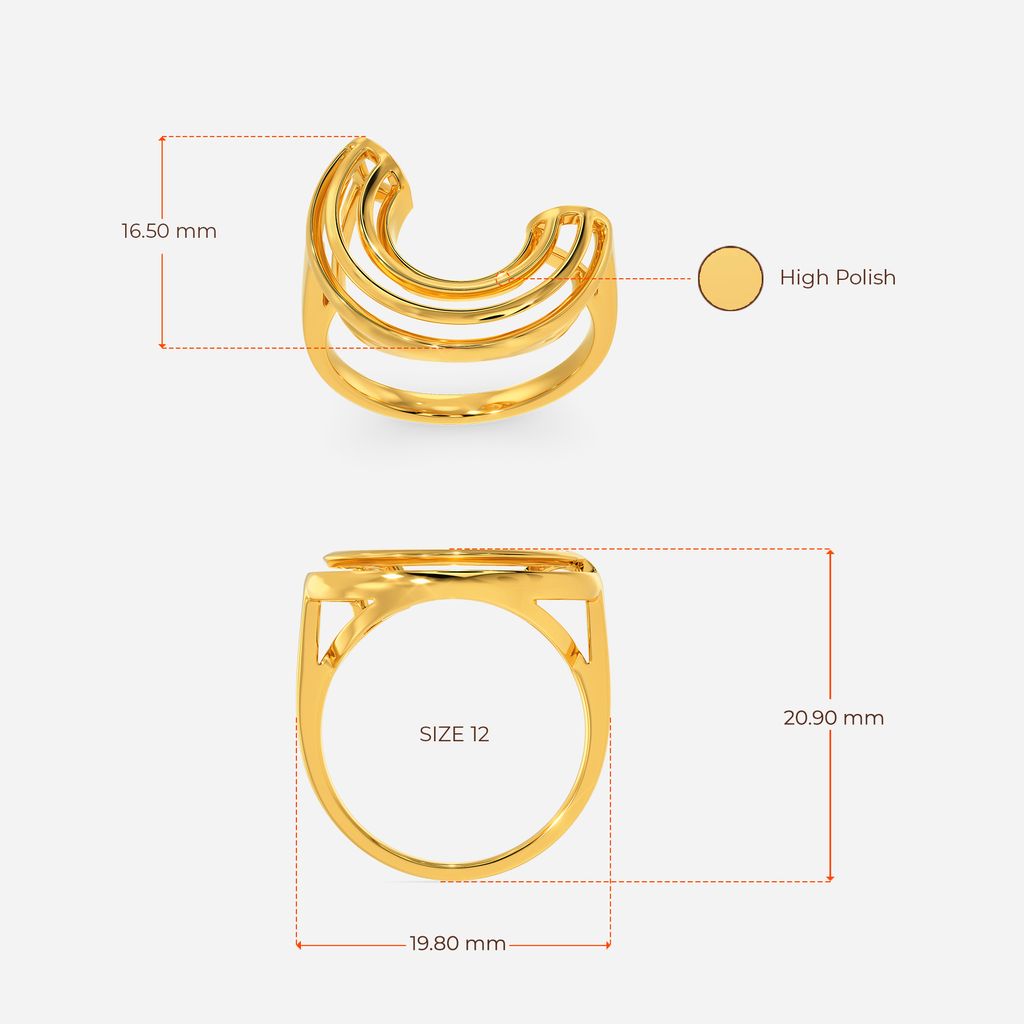Balloon Brunch Gold Rings image