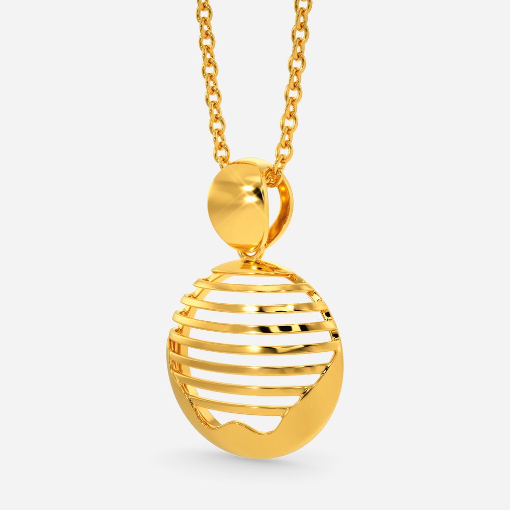 Balloon Brunch Gold Pendants