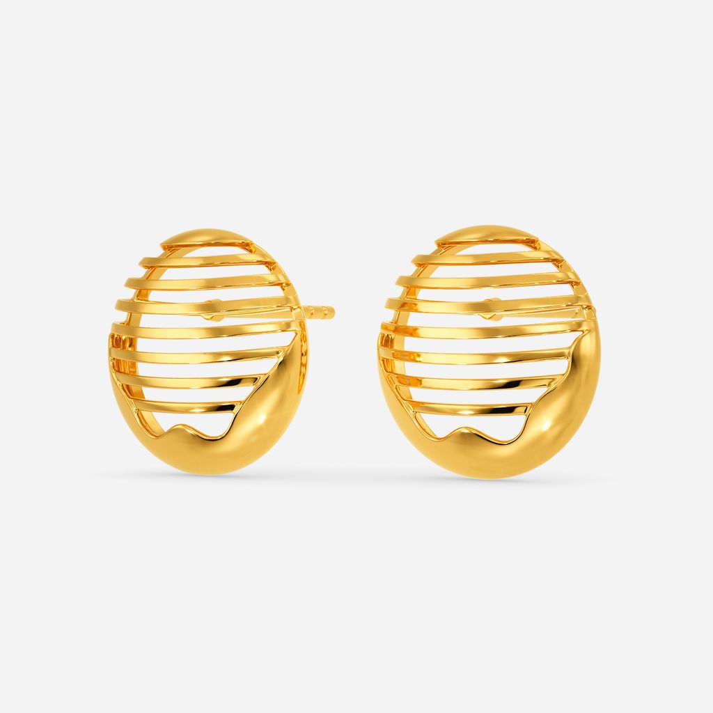 Balloon Brunch Gold Earrings