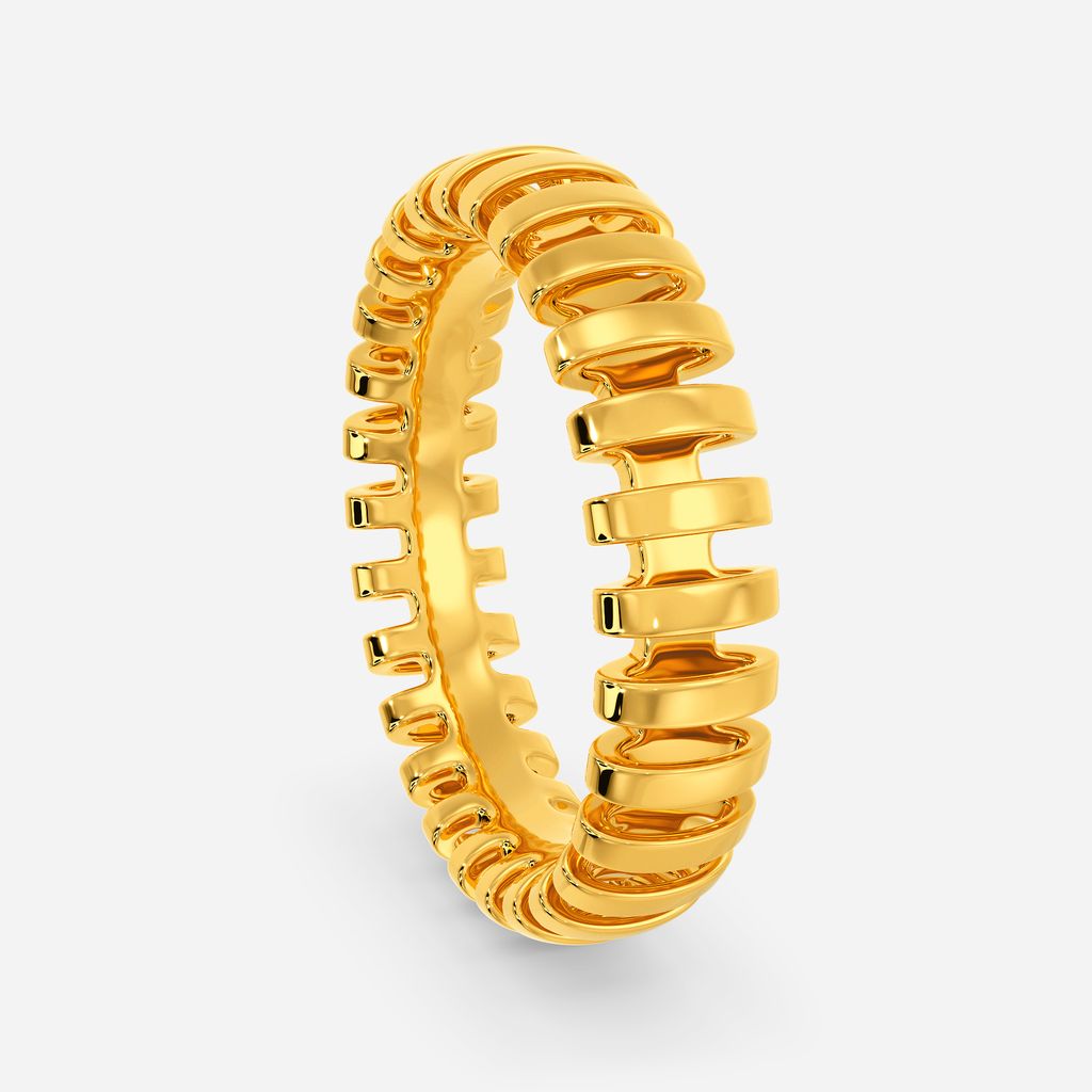 Contour Puffs Gold Rings image