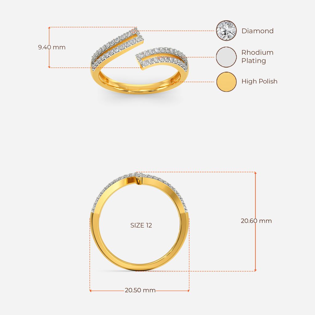 Big Drama Energy Diamond Rings image