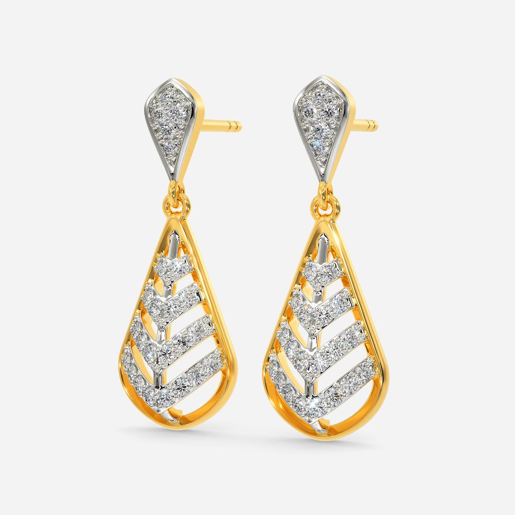 Turn it Up Diamond Earrings
