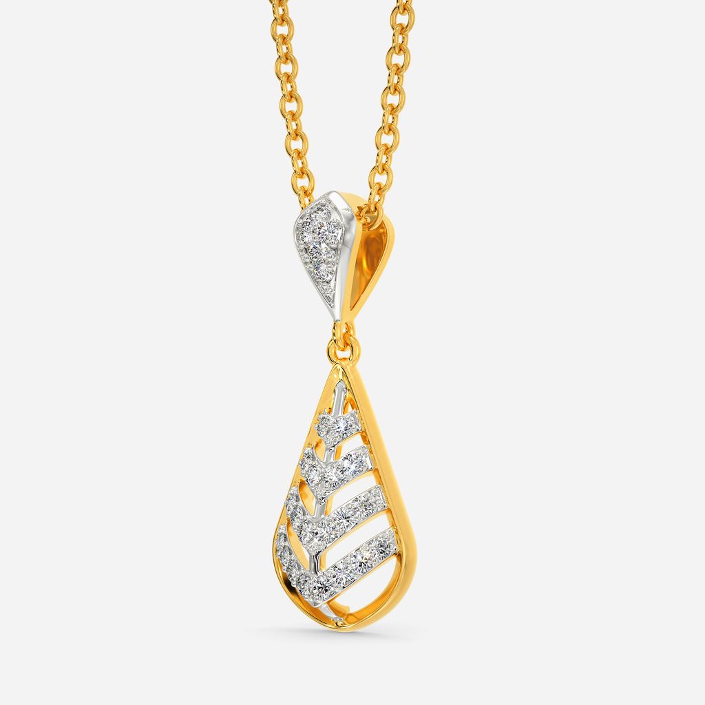 Turn it Up Diamond Pendants