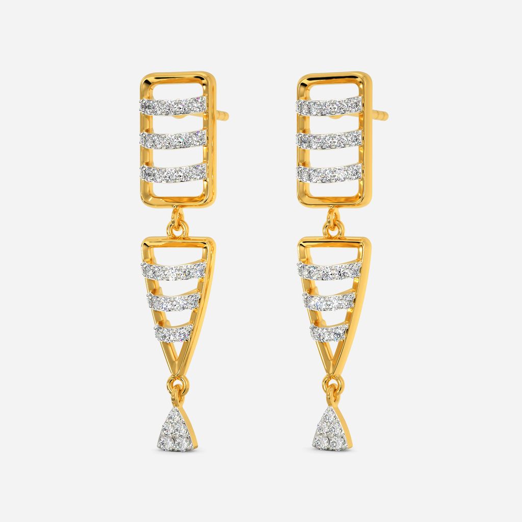 Puff it Up Diamond Earrings