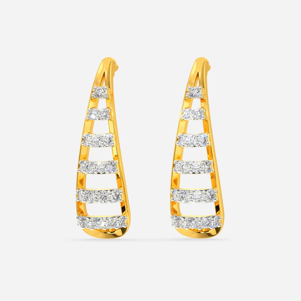 Volume Up Diamond Earrings