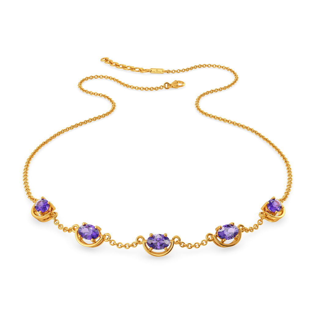 Pretty in Purple Gemstone Necklaces