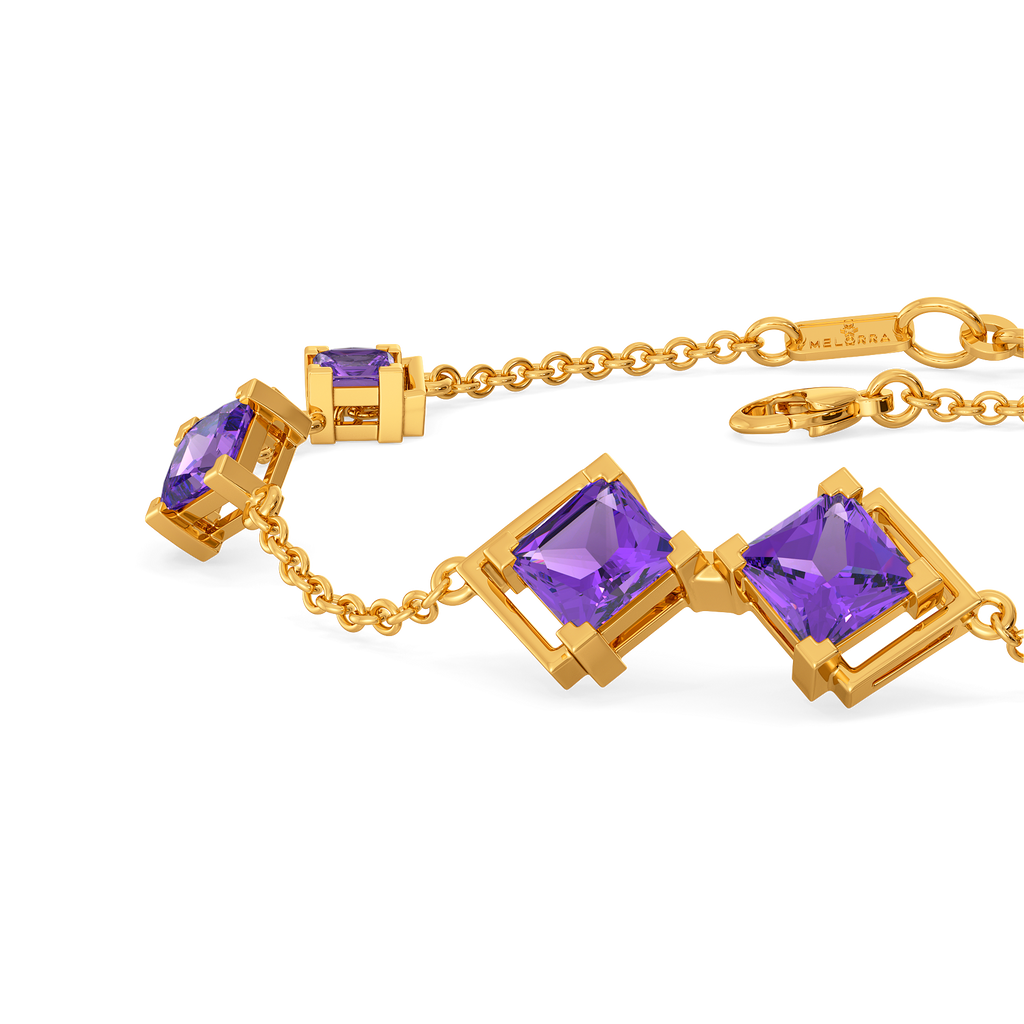 Amethyst Girl Gemstone Bracelets