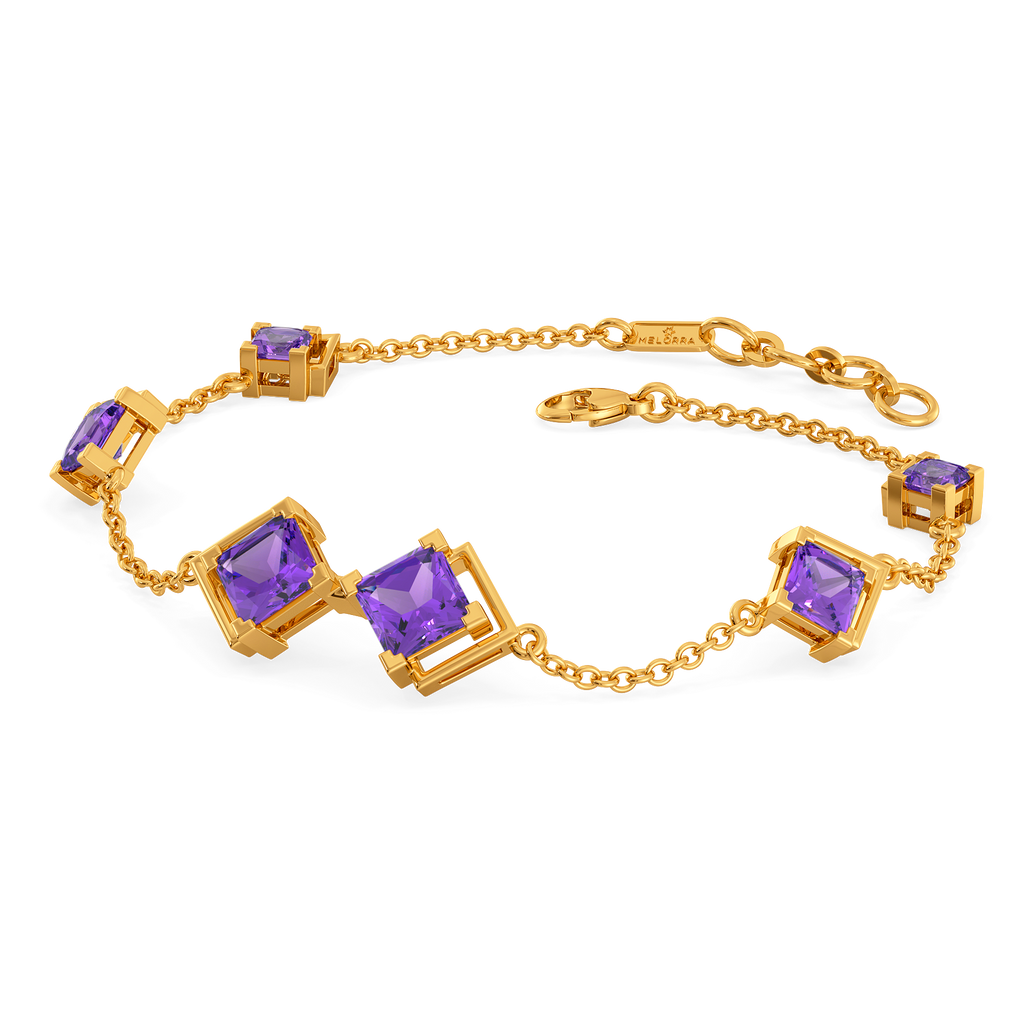 Amethyst Girl Gemstone Bracelets
