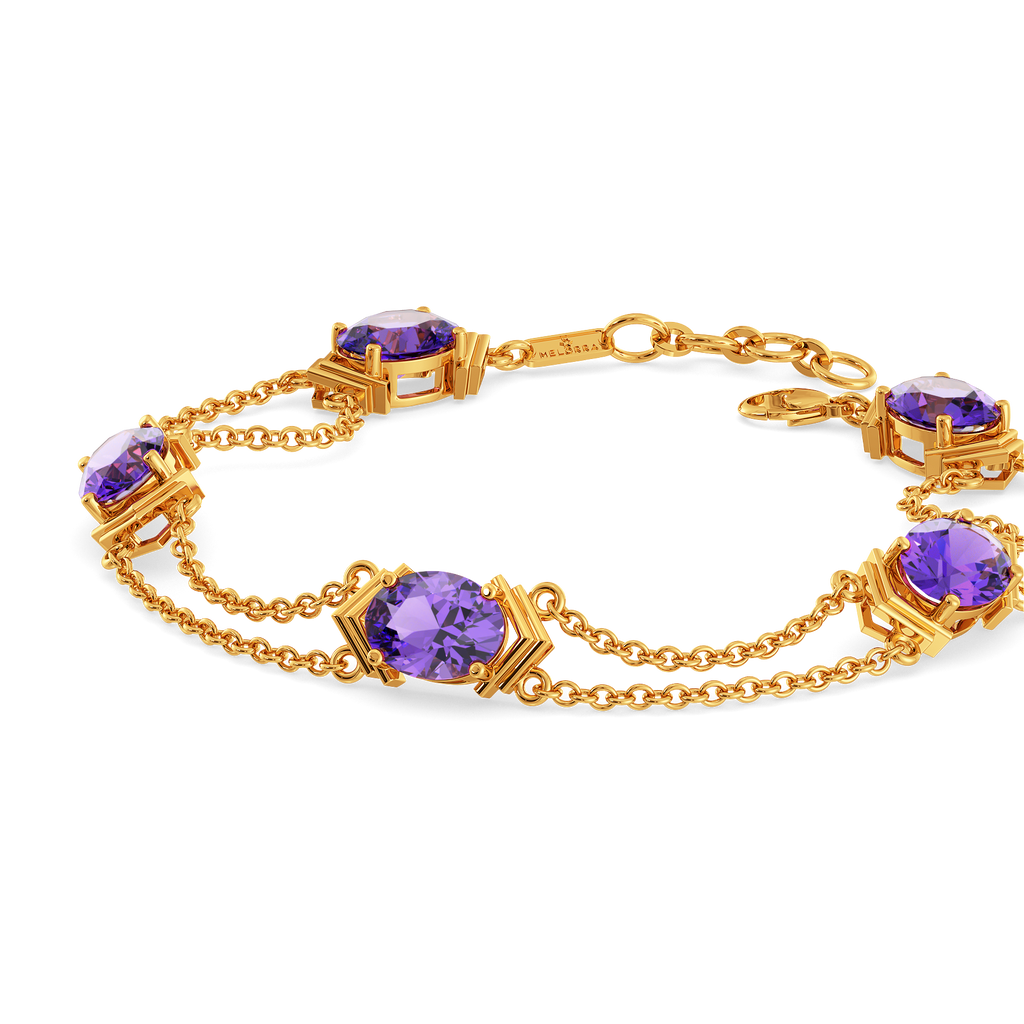 Amethyst Aura Gemstone Bracelets