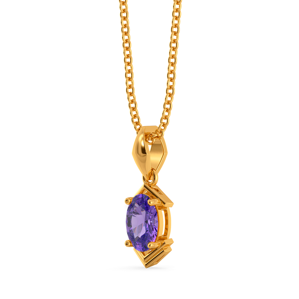 Amethyst Aura Gemstone Pendants