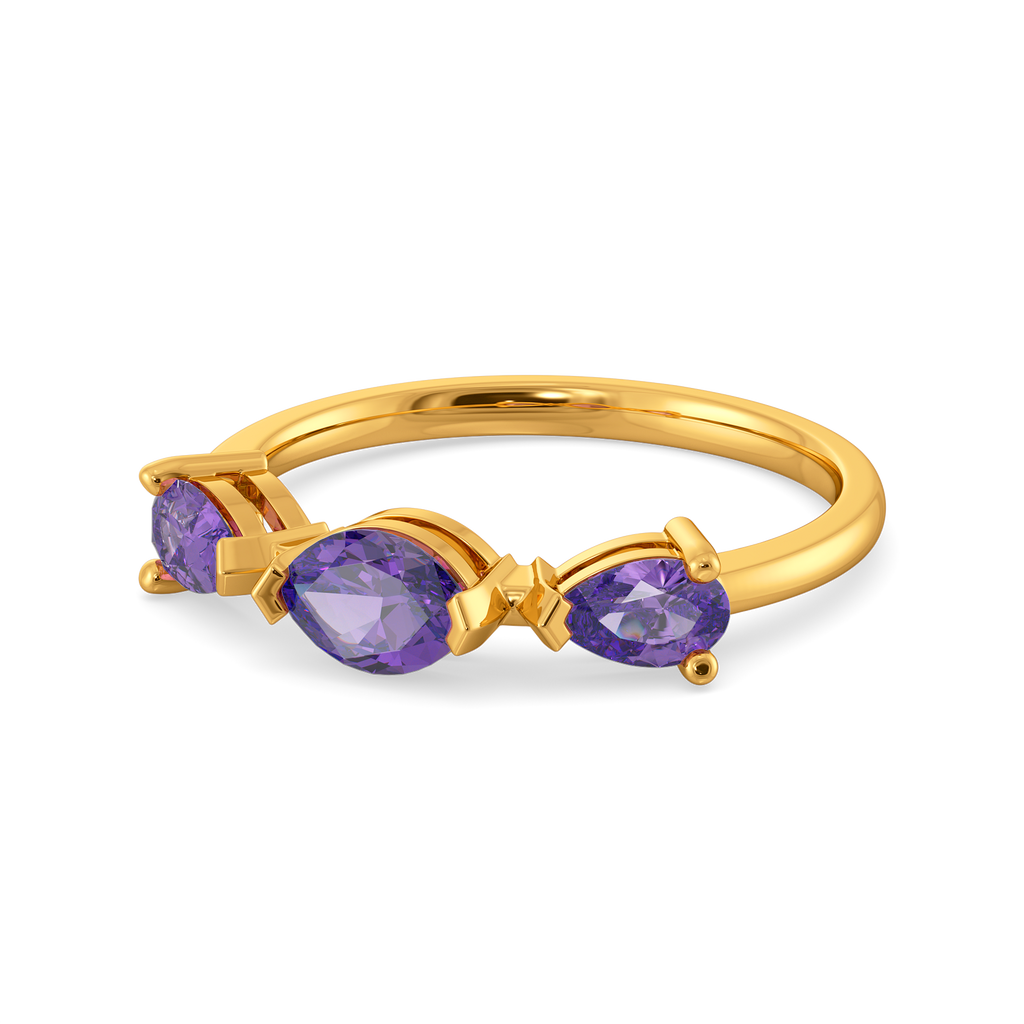 Purple Dreams Gemstone Rings alternate view 2
