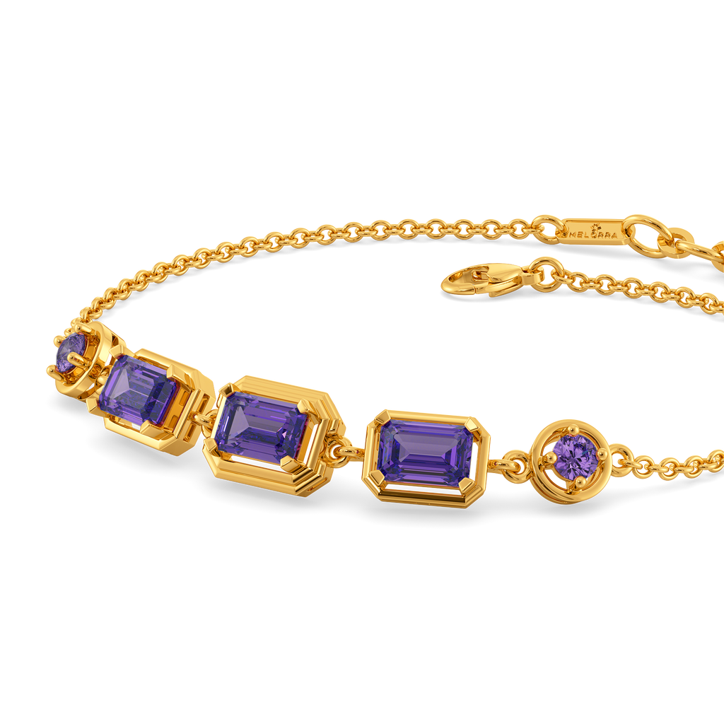Power in Purple Gemstone Bracelets