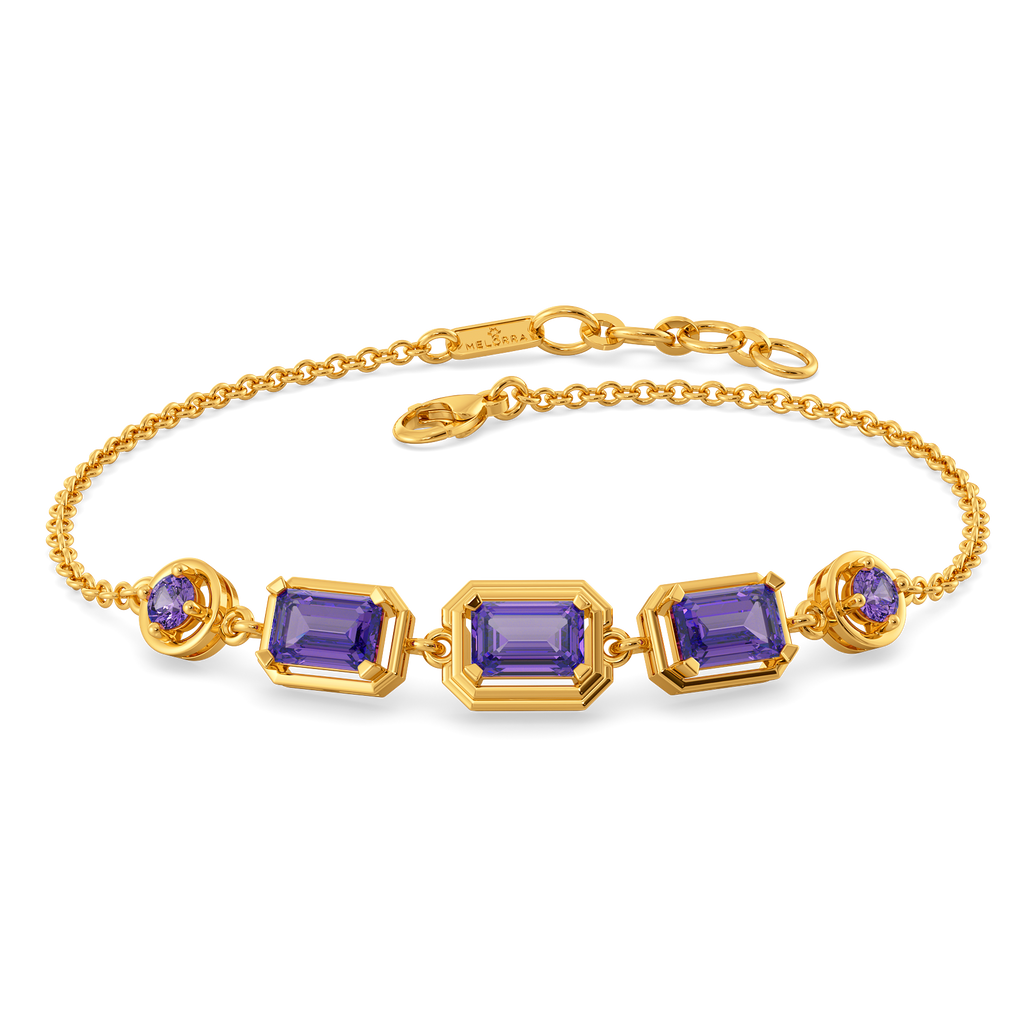 Power in Purple Gemstone Bracelets