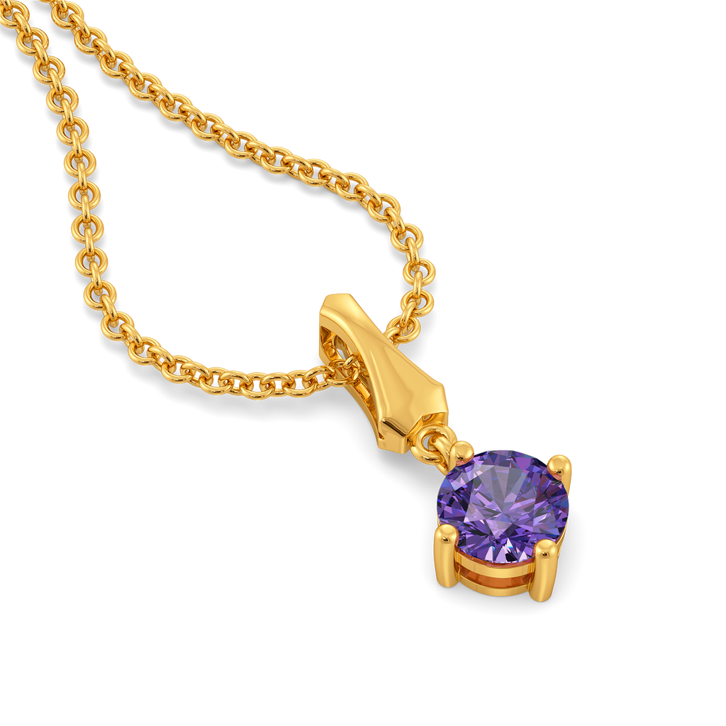 Feeling Violet Today Gemstone Pendants