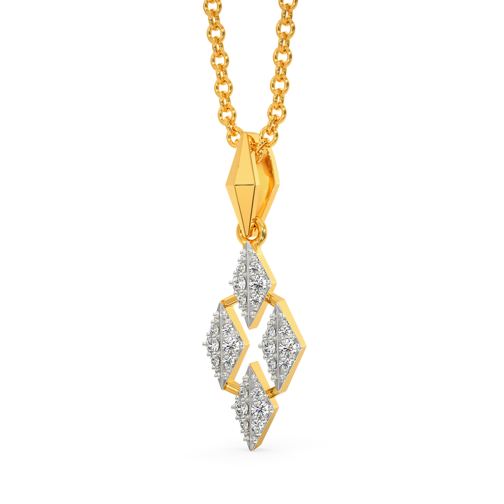 In Party Land Diamond Pendants