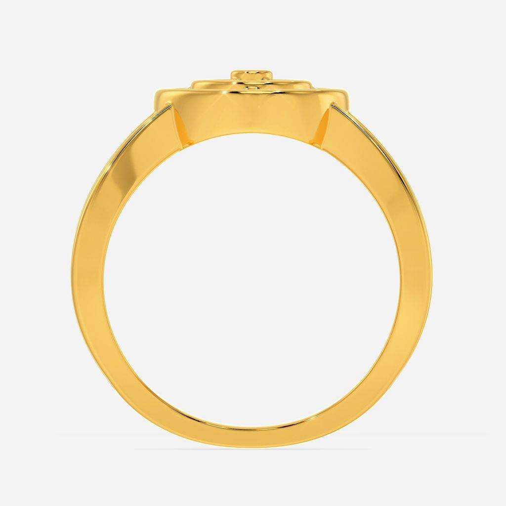 Ship Wheel Wonder Gold Rings image