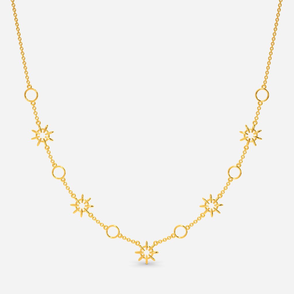 Ship Wheel Wonder Gold Necklaces