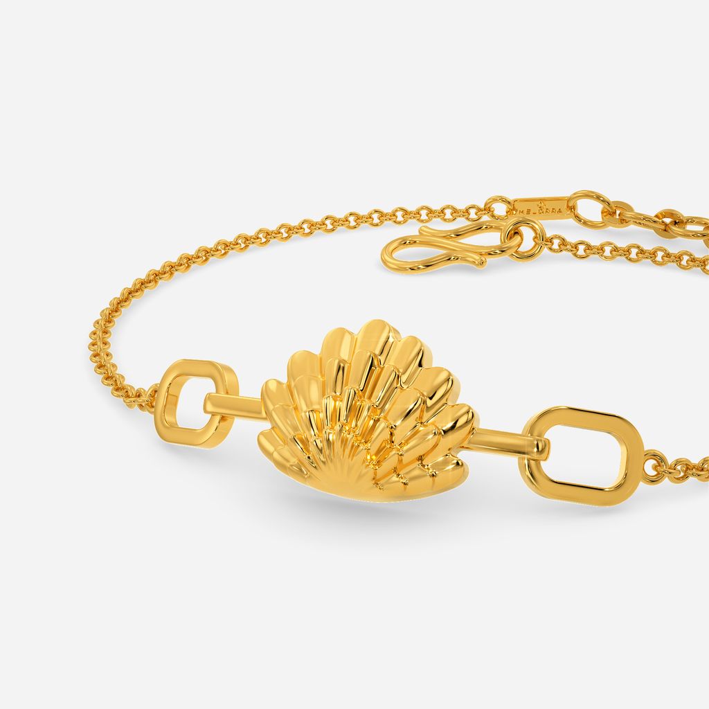 Shell Muse Gold Bracelets