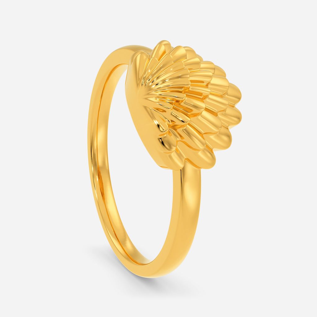 Shell Muse Gold Rings image