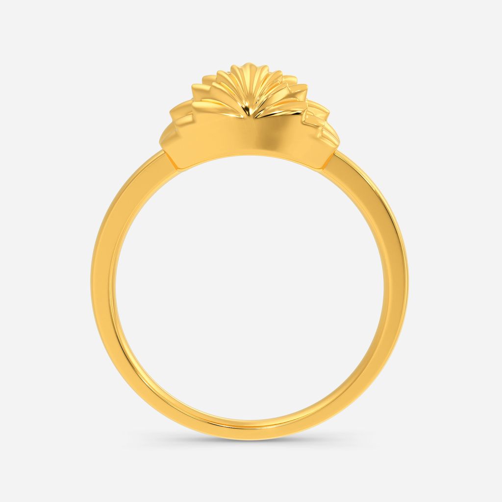 Shell Muse Gold Rings image