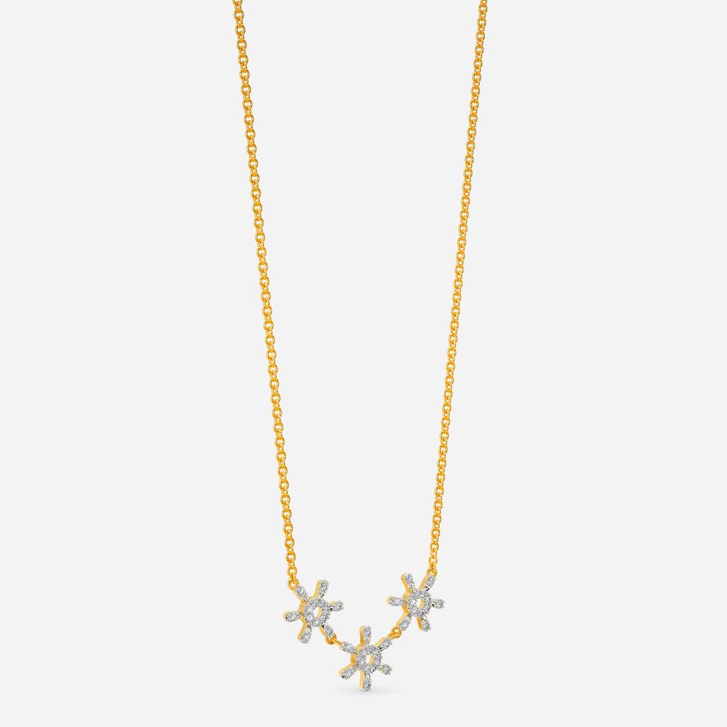 Mystic Wheels Diamond Necklaces