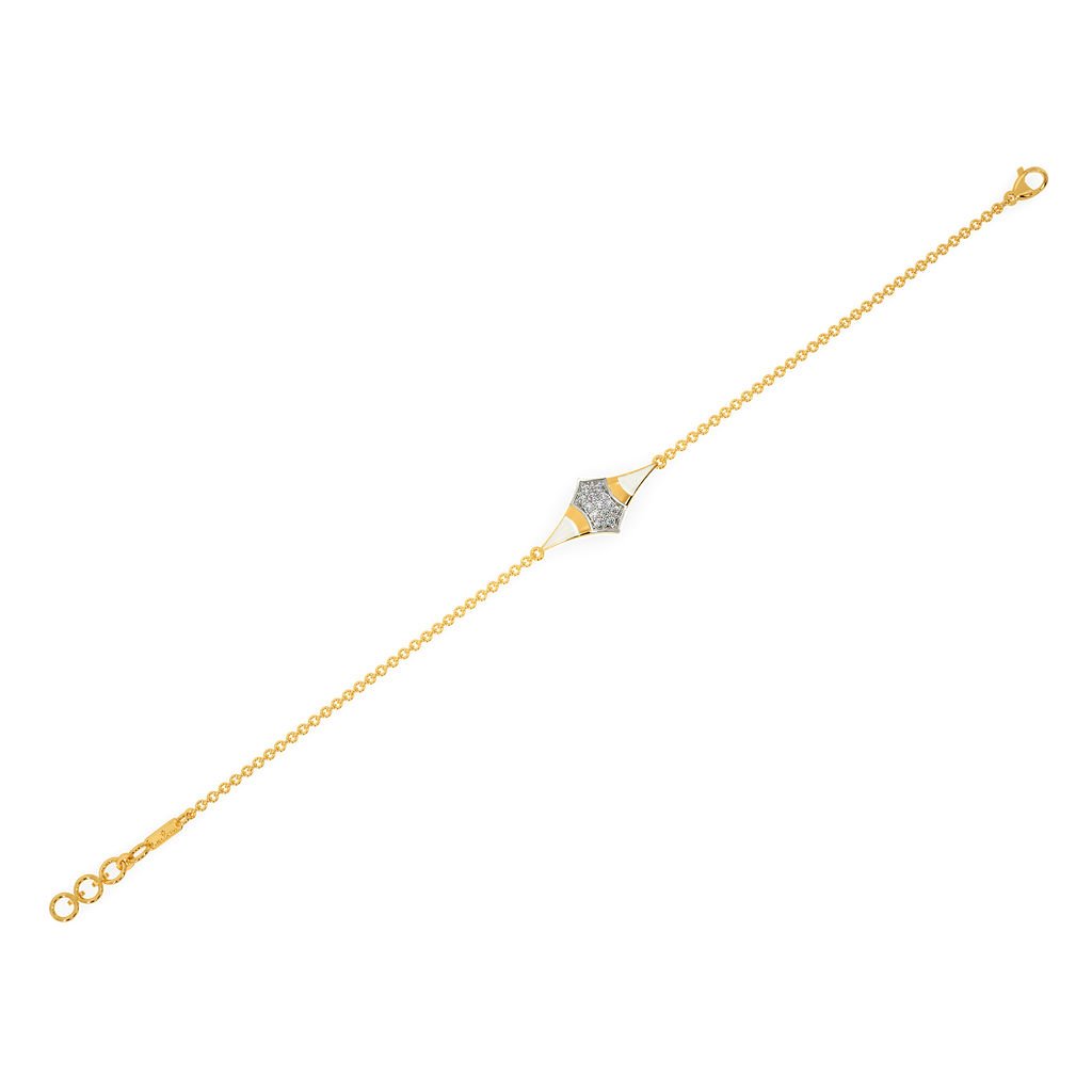 White Suited Diamond Bracelets