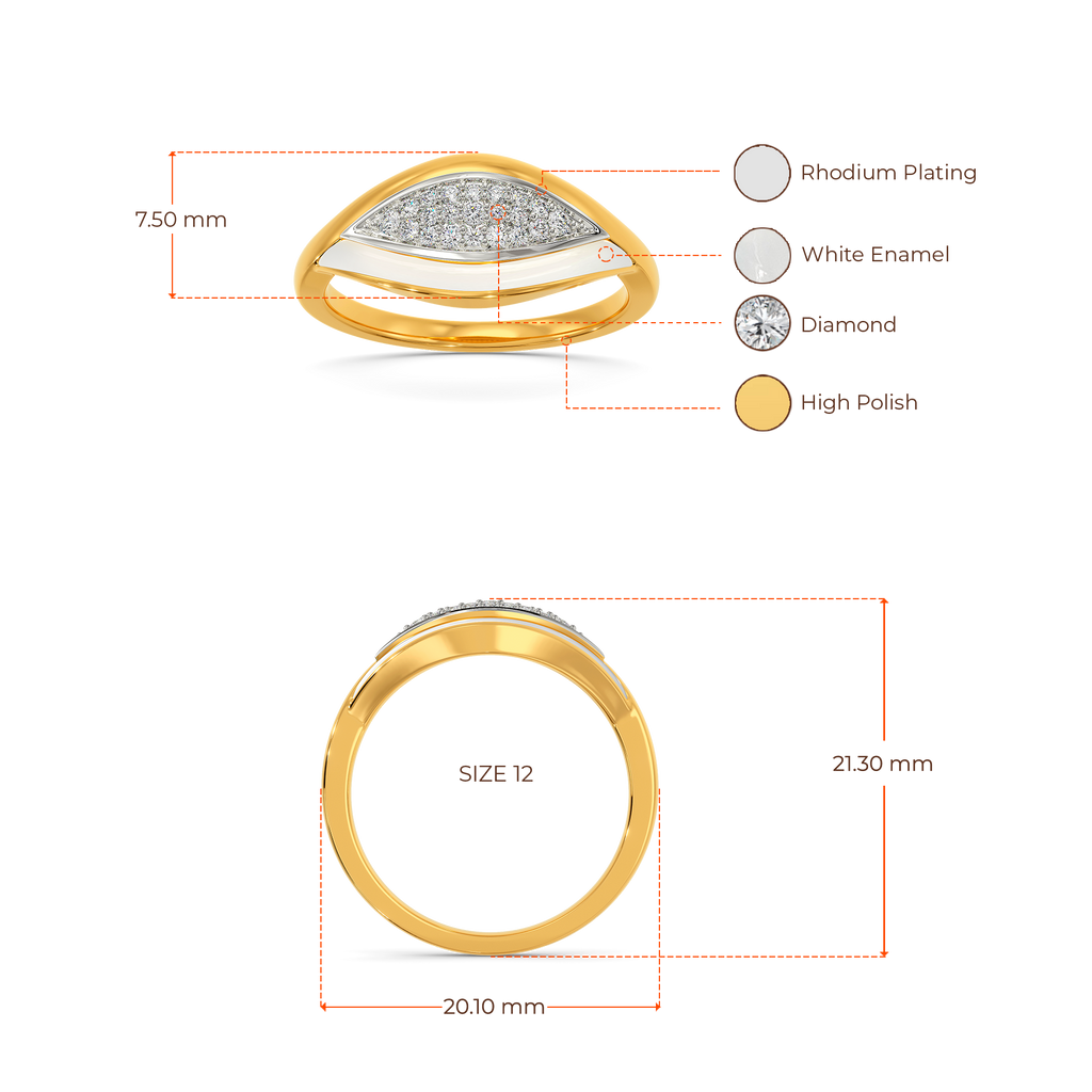 In A White Mood Diamond Rings image