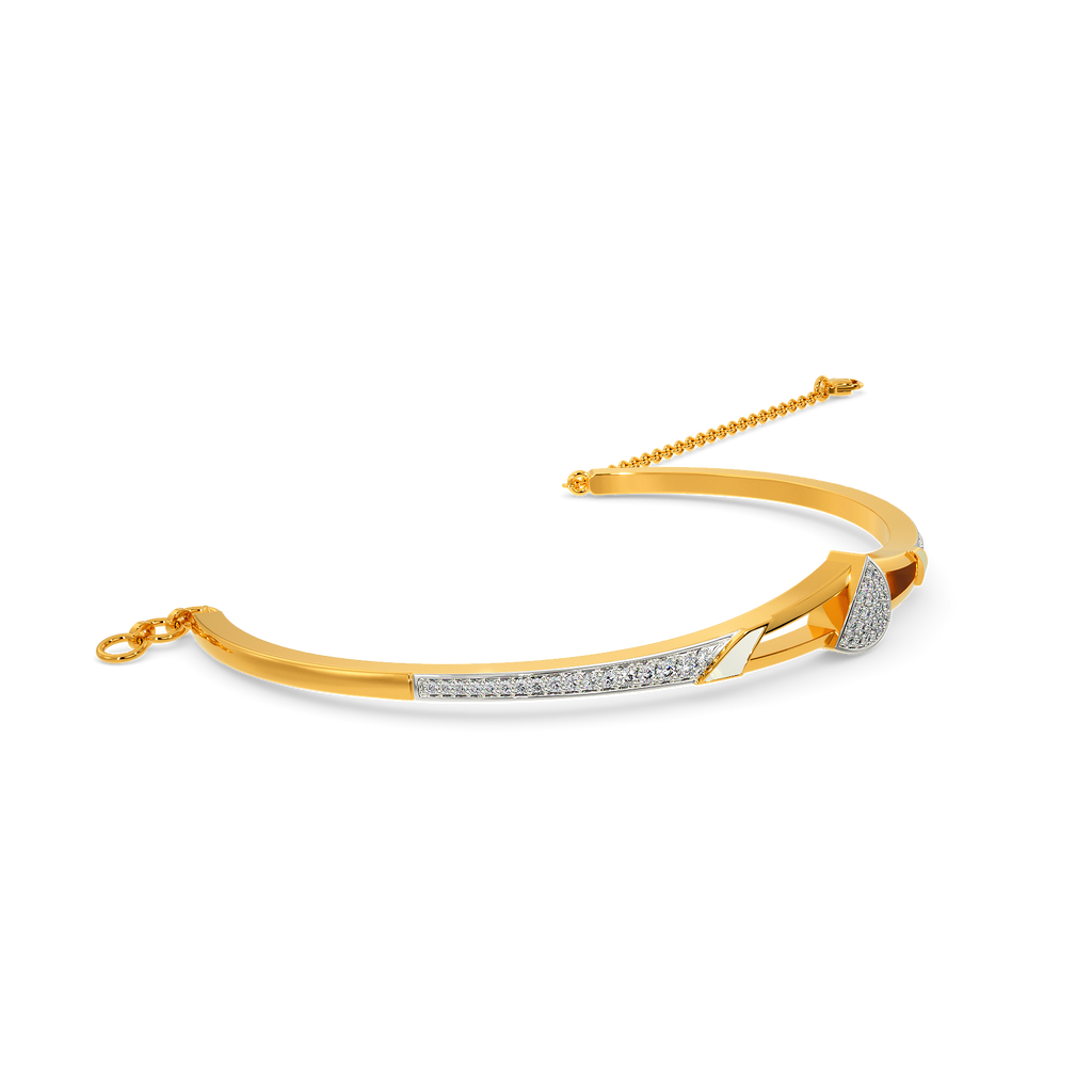 About White Diamond Bangles