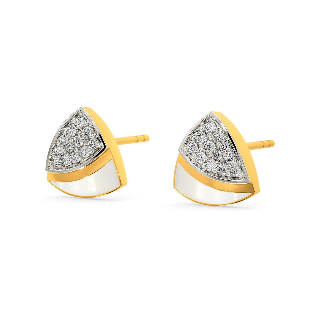 About White Diamond Earrings