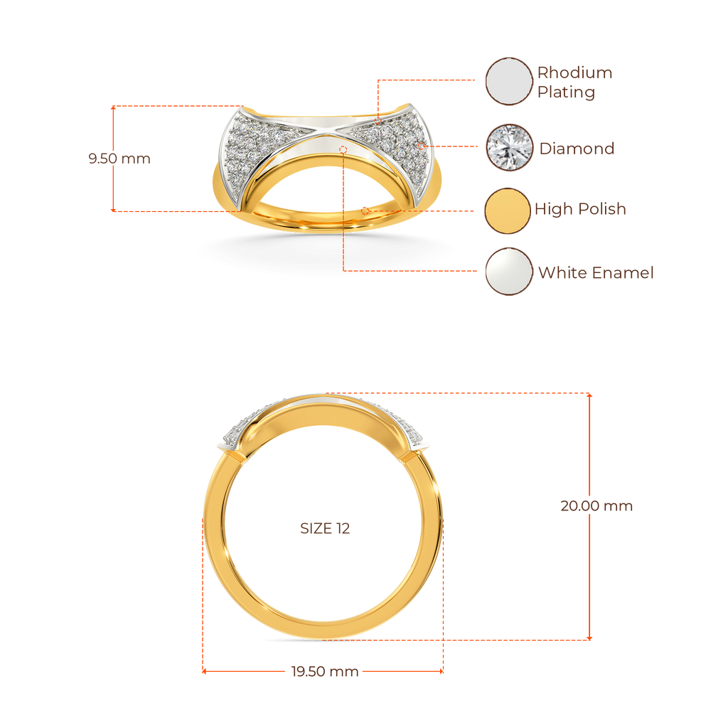 All White Diamond Rings image