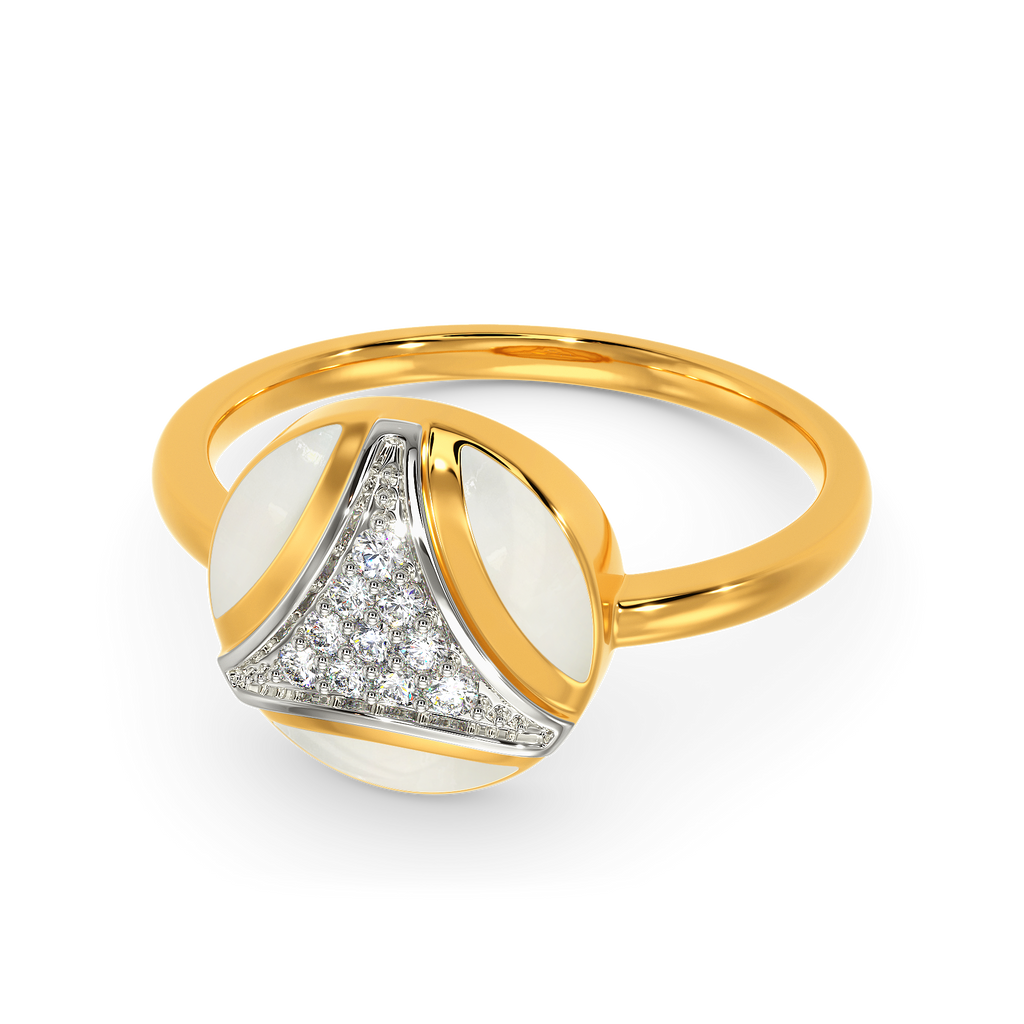 Washed In White Diamond Rings alternate view 2
