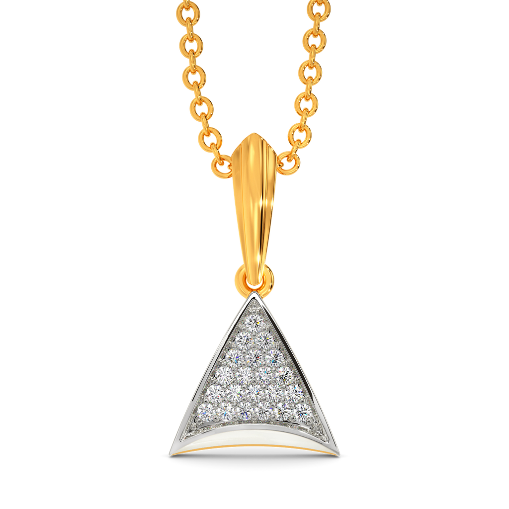Bold In White Diamond Pendants