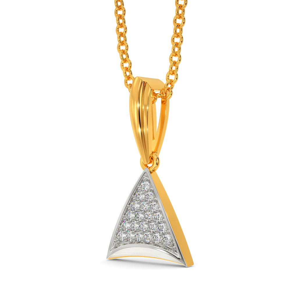 Bold In White Diamond Pendants