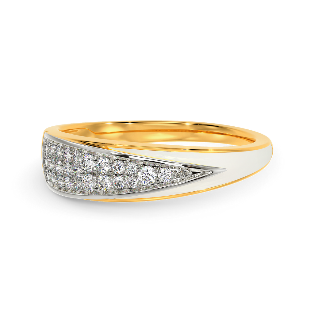 White Dare Diamond Rings alternate view 2