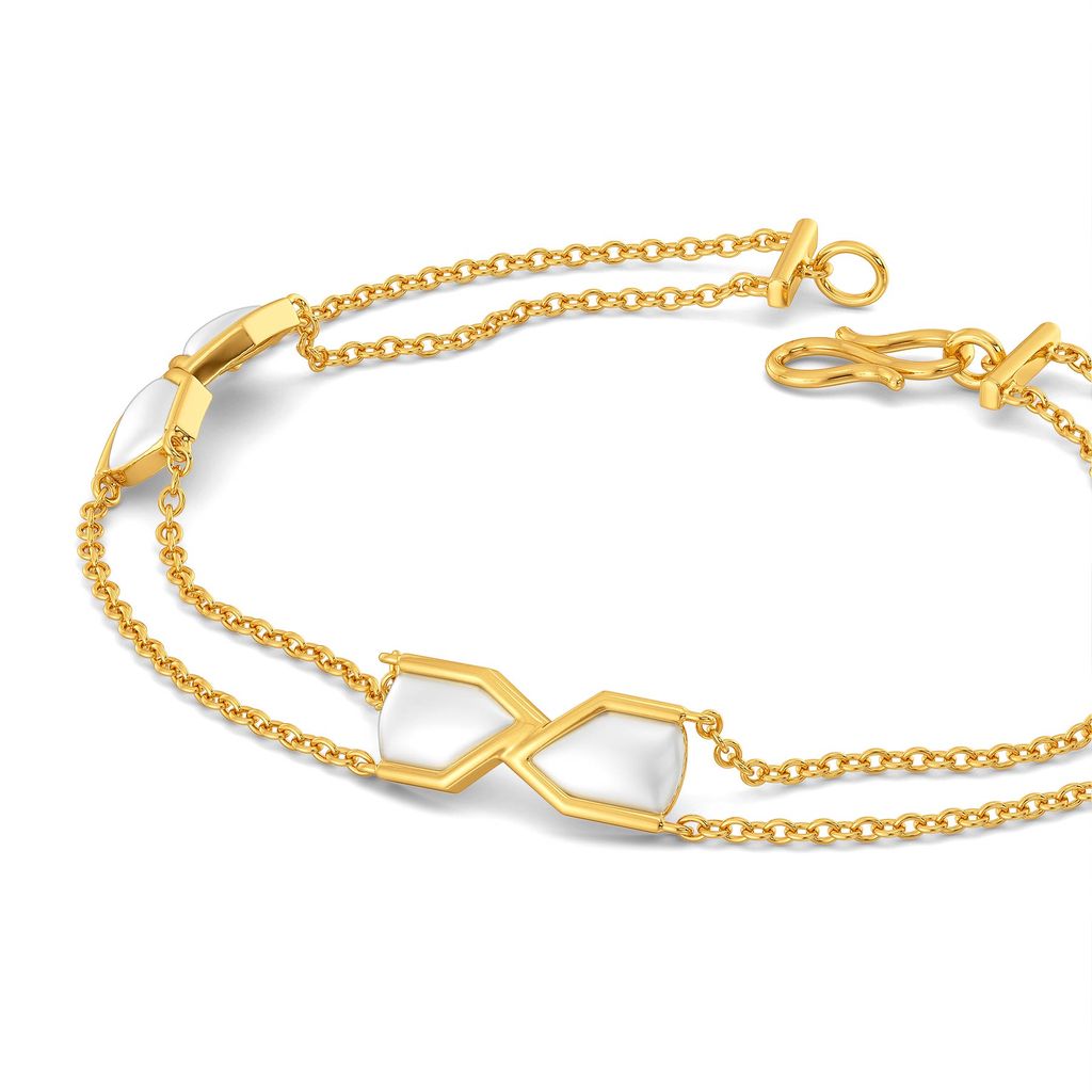 The Polygon Ruse Gold Bracelets