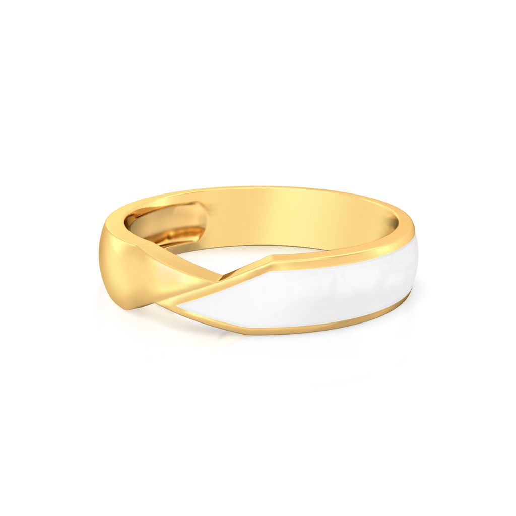 The Polygon Ruse Gold Rings image