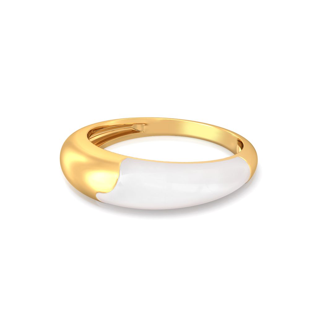 The Yin To Yang Gold Rings image