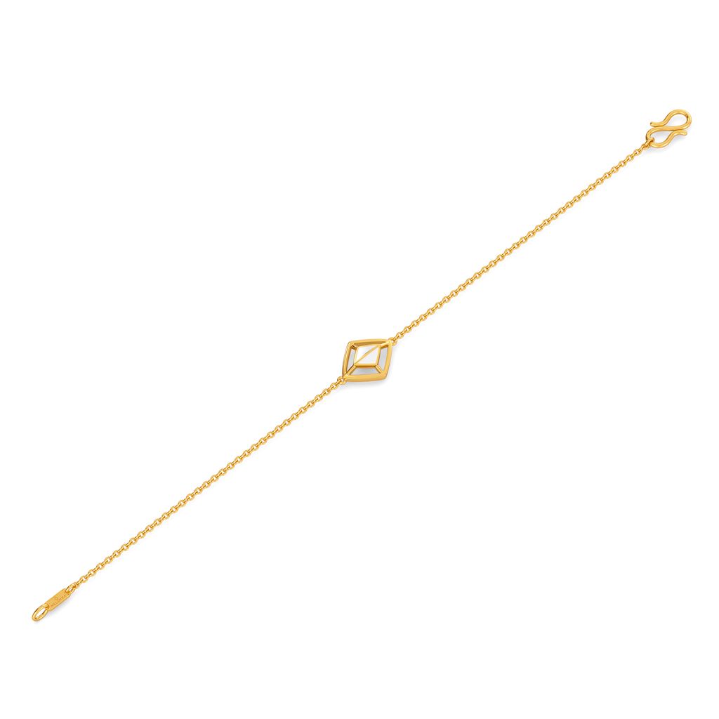 White Swan Gold Bracelets