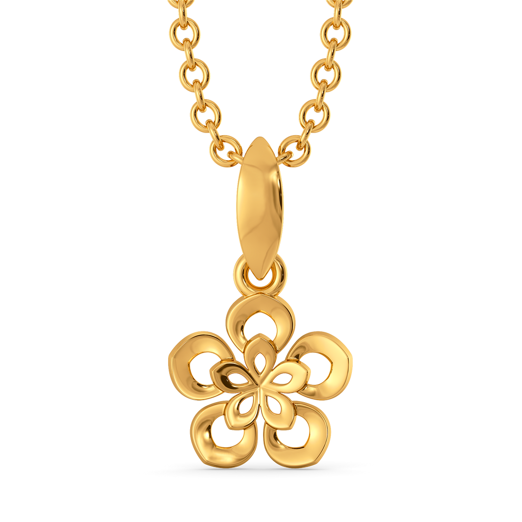 Petal Pop Gold Pendants