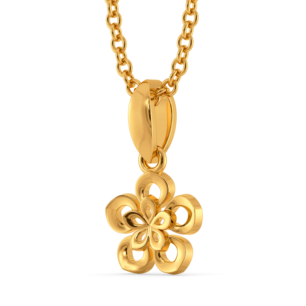 Petal Pop Gold Pendants