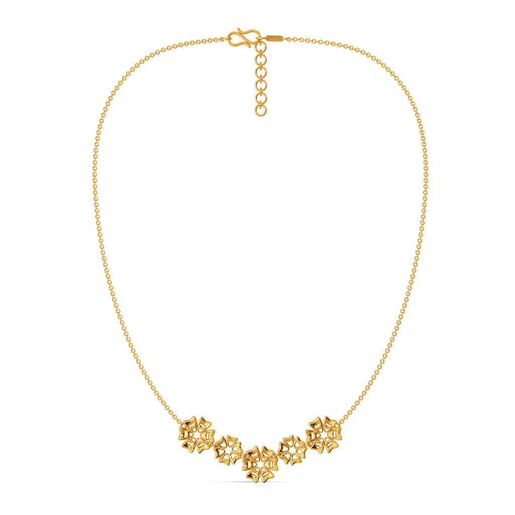 Layered in Bloom Gold Necklaces