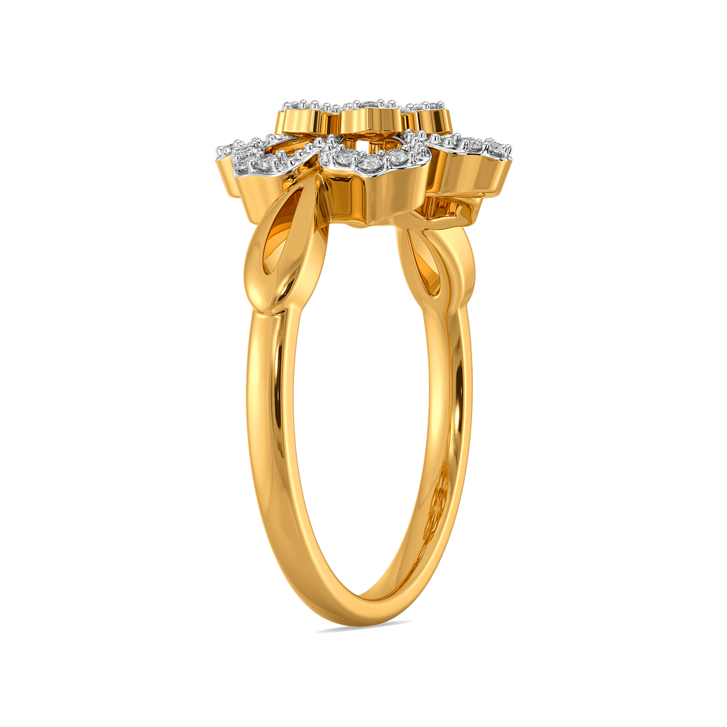 Petal Crush Diamond Rings image