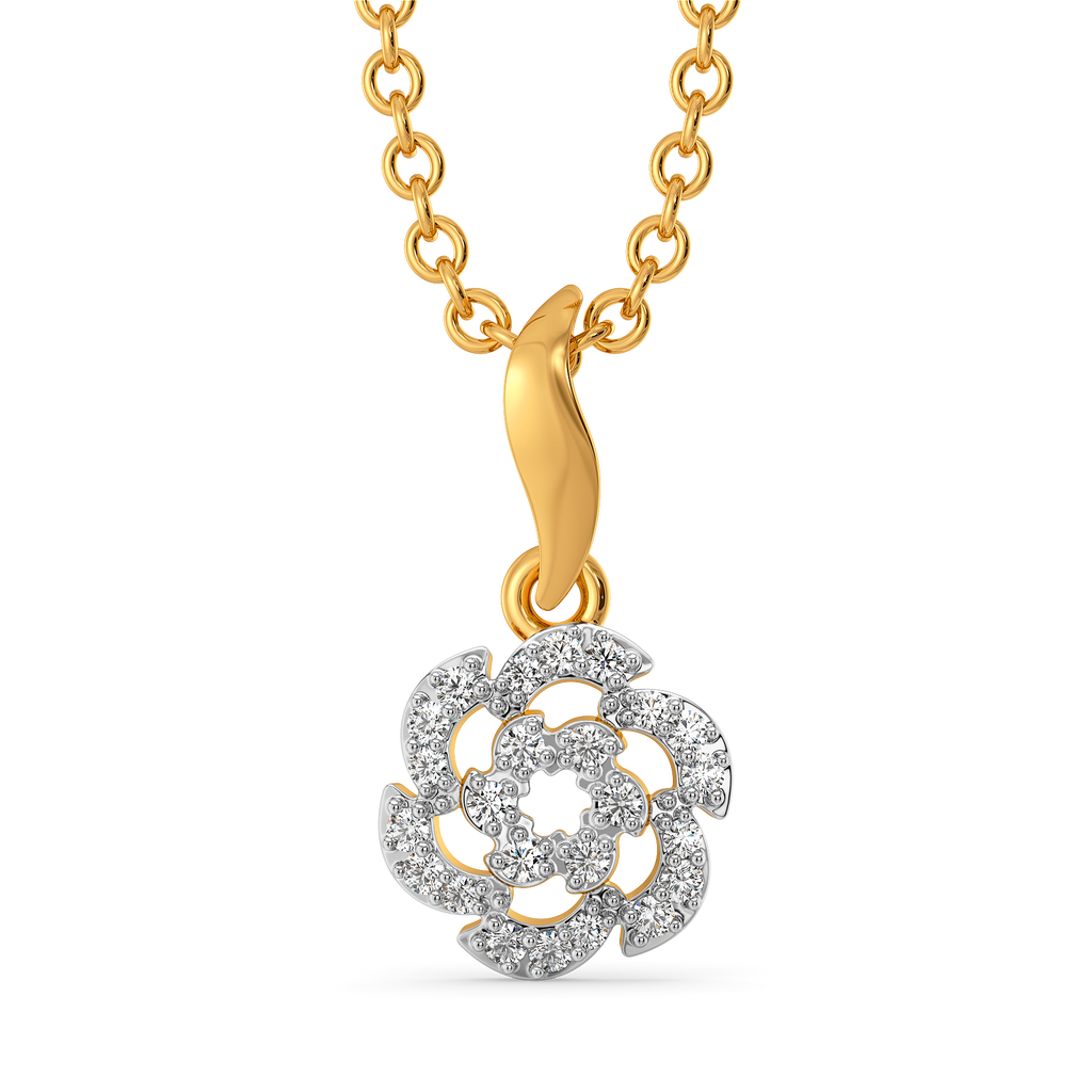 Petal Crush Diamond Pendants