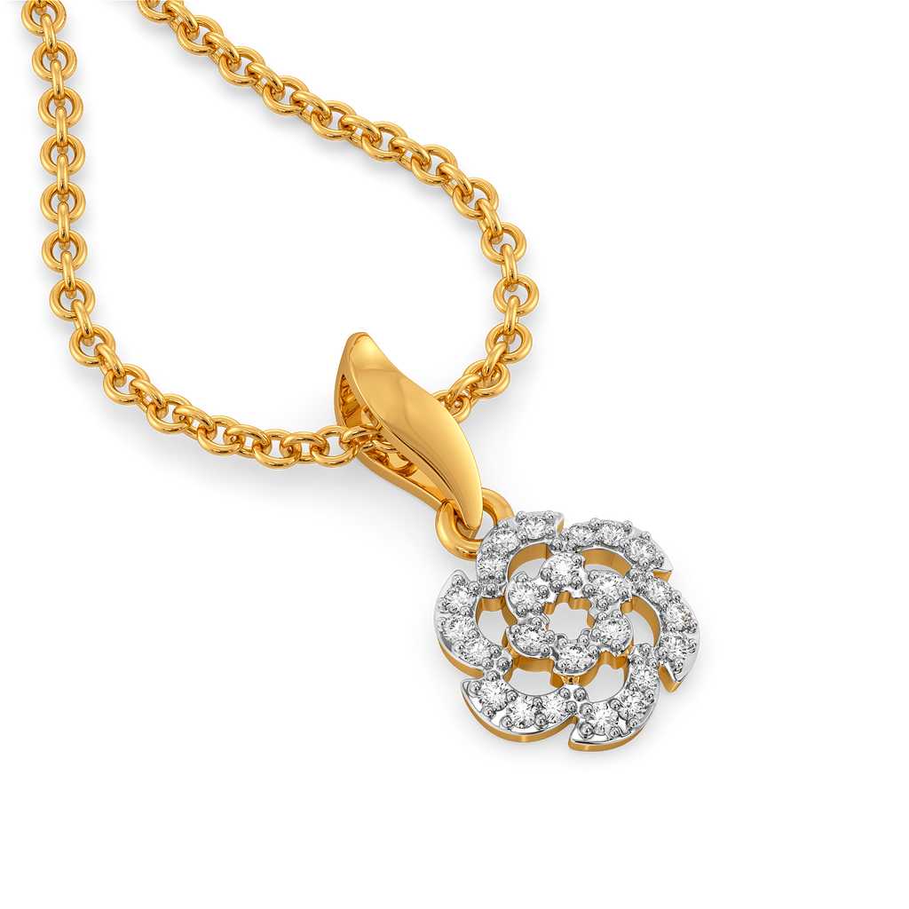Petal Crush Diamond Pendants