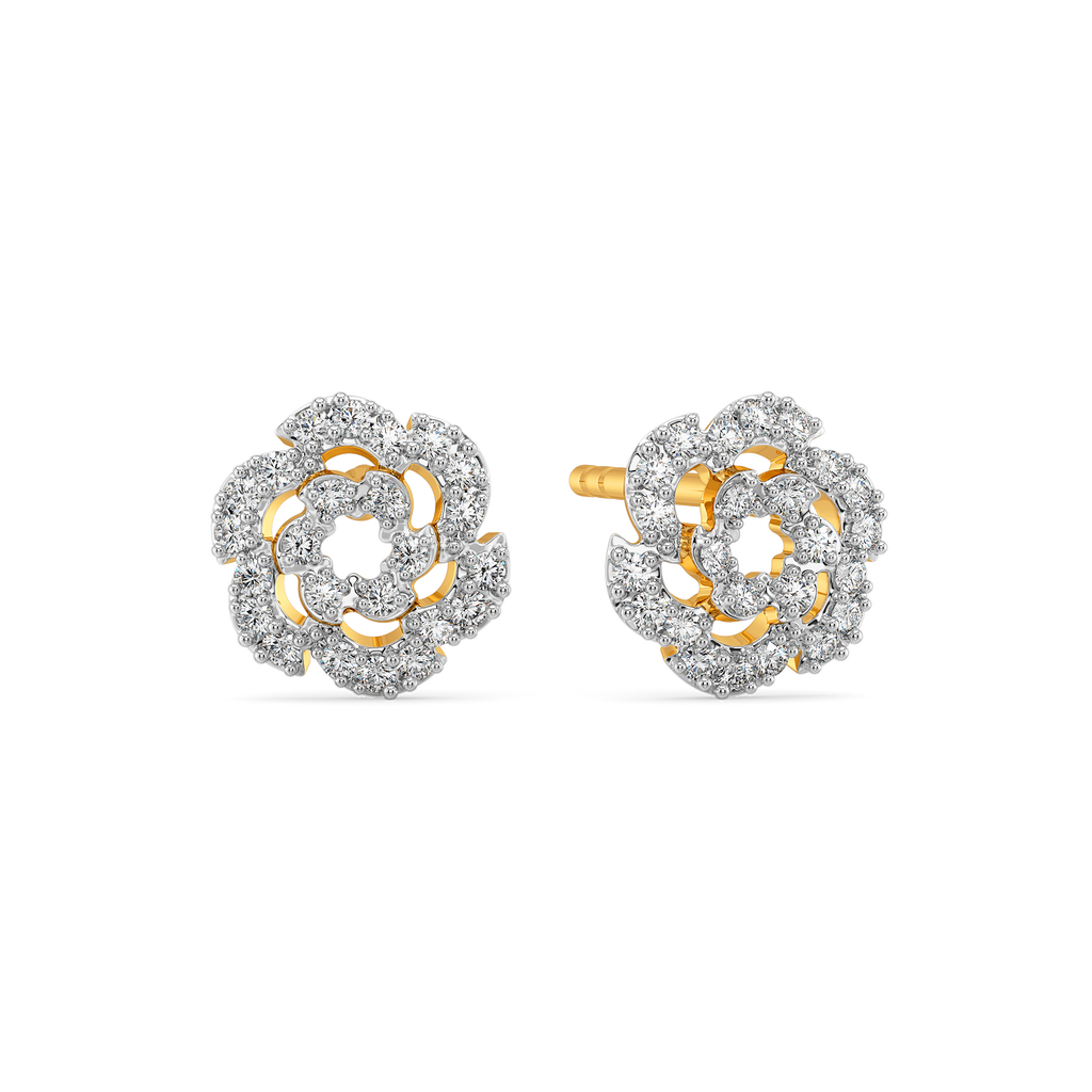 Petal Crush Diamond Earrings