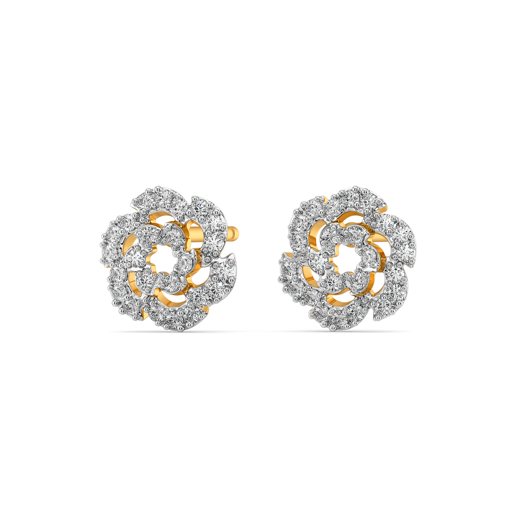 Petal Crush Diamond Earrings