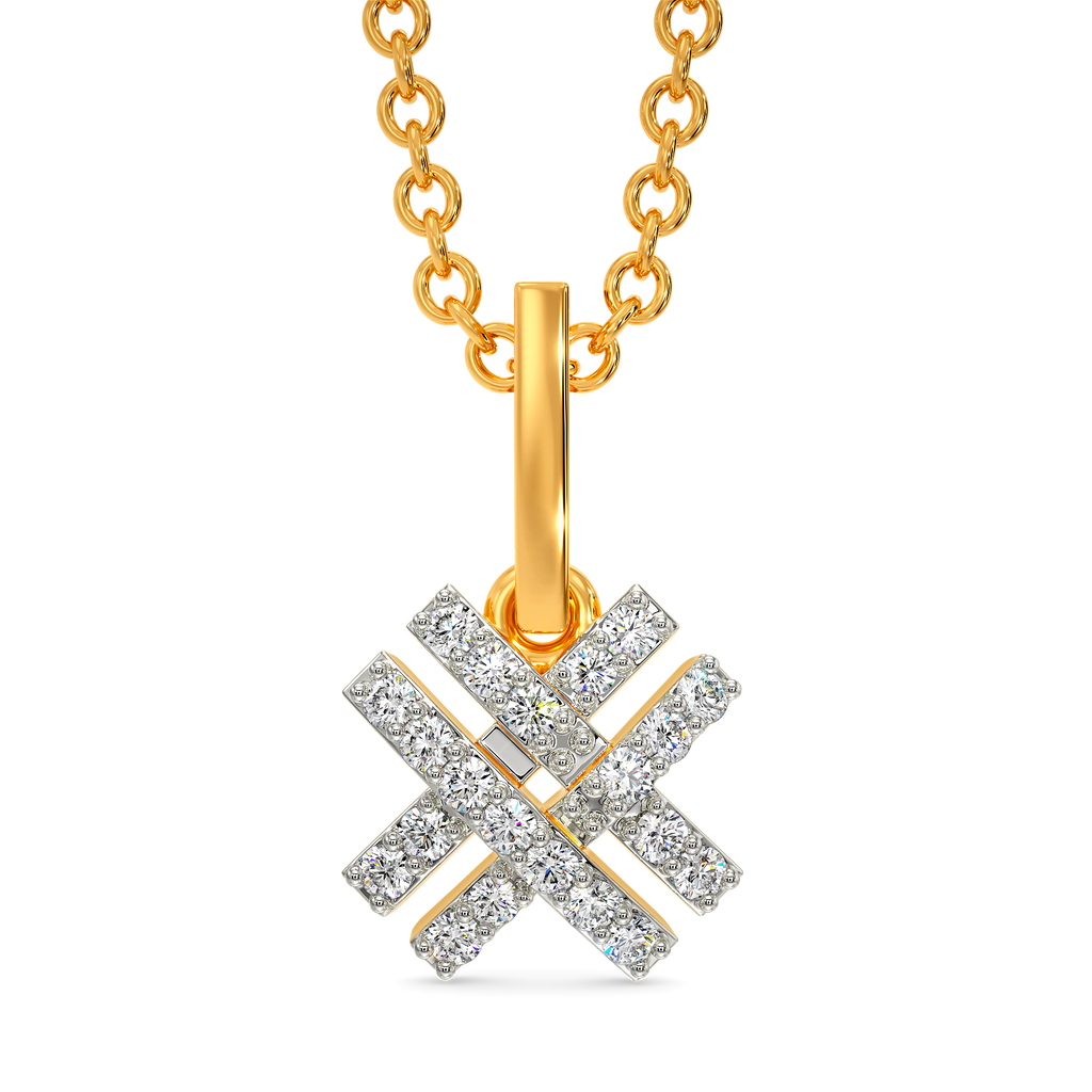 Knotty Essentials Diamond Pendants